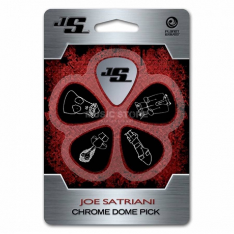 Planet Waves JSCD-01 Joe Satriani Chrome Dome Pena Seti<br>Fotoğraf: 1/3