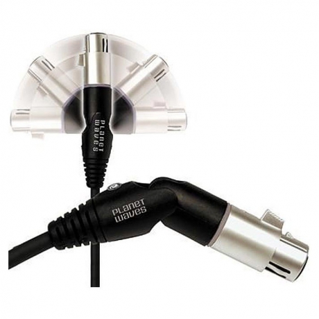 Planet Waves PW-MS-10 Mikrofon Kablosu (3,05 m)<br>Fotoğraf: 3/4