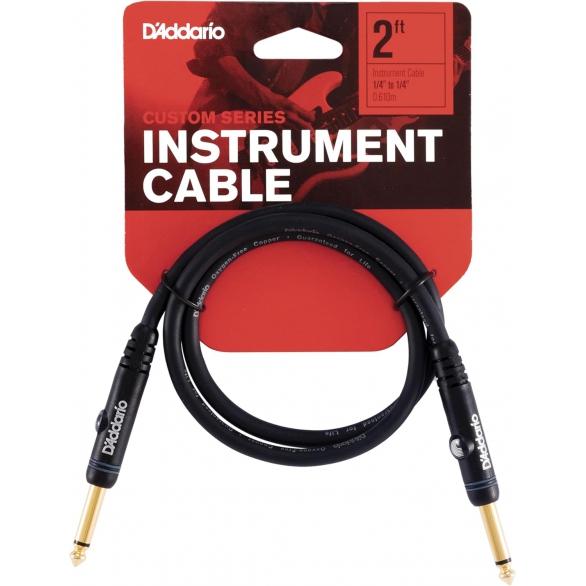 Planet Waves PW-PC-02 Custom Series Patch Kablo (60 cm), Fotoğraf: 1/2