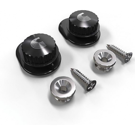 Planet Waves PW-SLS-01 NS Askı Kilit Sistemi (Siyah)<br>Fotoğraf: 4/4