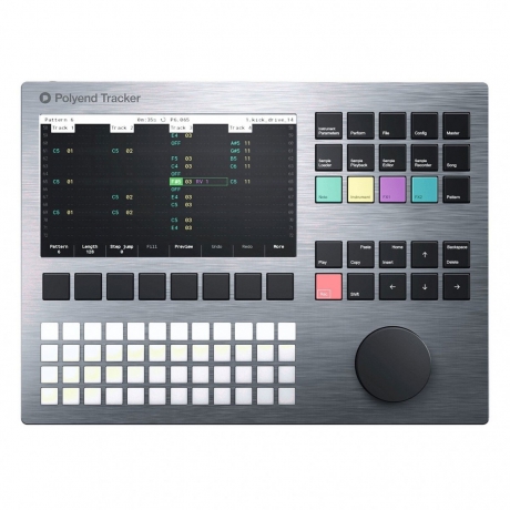Polyend Tracker Sampler Wavetable Synthesizer & Sequencer (Silver Limited Edition)<br>Fotoğraf: 1/4