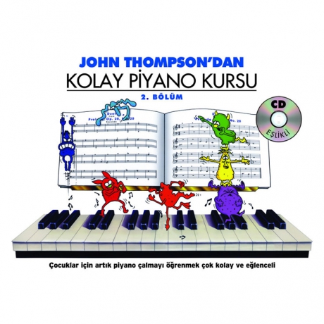 Porte John Thompson Kolay Piyano Kursu 2<br>Fotoğraf: 1/1