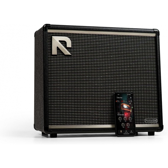 Positive Grid Reactor 50W 1x12" Yapay Zekâ Destekli Gitar Amfisi (Siyah), Fotoğraf: 1/3