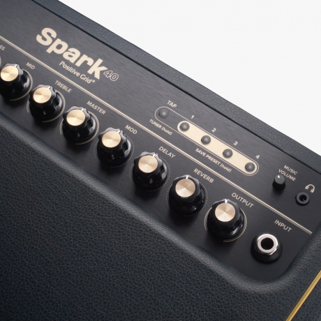 Positive Grid Spark 40 40 Watt Akıllı Gitar Amfisi (Bluetooth® Siyah)<br>Fotoğraf: 4/5