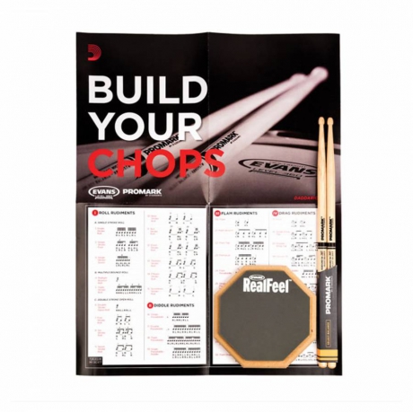 Promark EP-RPP Rudimental Çalışma Seti<br>Fotoğraf: 1/2