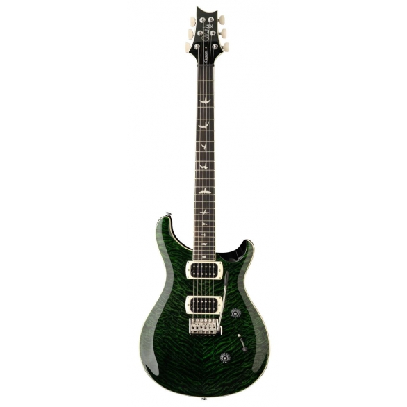 PRS Custom 24 Quilt Elektro Gitar (Teal Black), Fotoğraf: 1/4