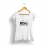 Prs Logo Kadın T-Shirt (Beyaz)<br>Fotoğraf: 1/1