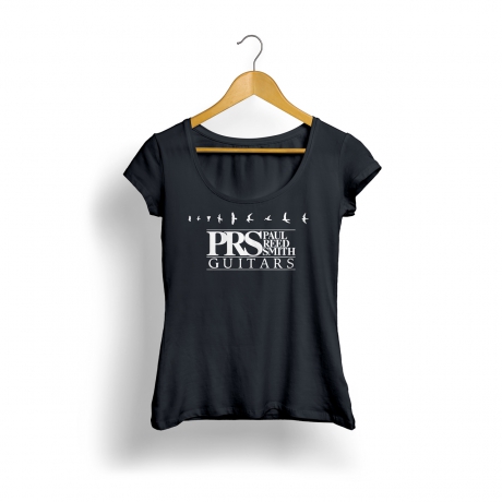 Prs Logo Kadın T-Shirt (Siyah)<br>Fotoğraf: 1/1