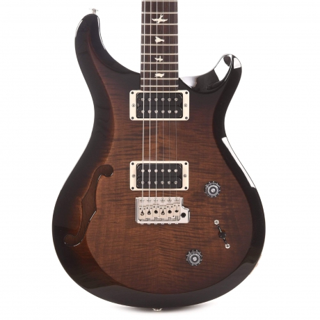 PRS S2 Custom 22 Semi Hollow Elektro Gitar (Burnt Amber Burst)<br>Fotoğraf: 2/3