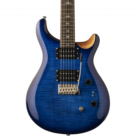 Prs SE CU24 35. Yıl Özel Elektro Gitar (Faded Blue Burst)<br>Fotoğraf: 2/4