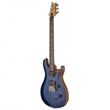 Prs SE CU24 35. Yıl Özel Elektro Gitar (Faded Blue Burst)<br>Fotoğraf: 3/4