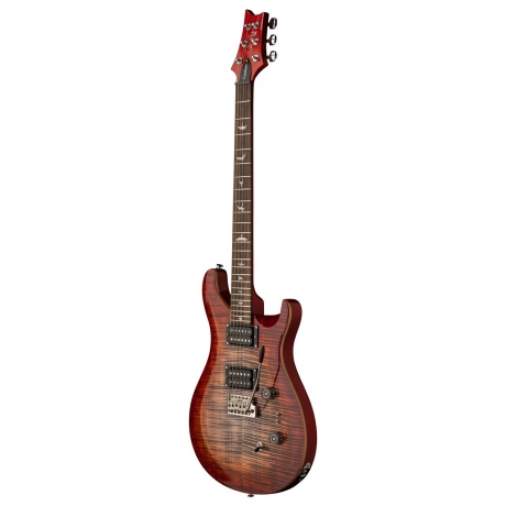 PRS SE Custom 24-08 Elektro Gitar (Charcoal Cherry Burst)<br>Fotoğraf: 3/4