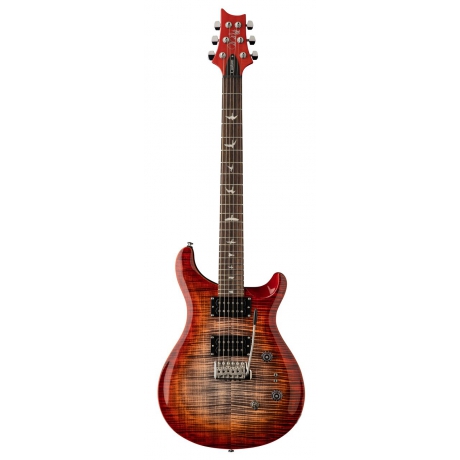 PRS SE Custom 24-08 Elektro Gitar (Charcoal Cherry Burst)<br>Fotoğraf: 1/4