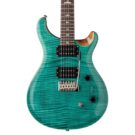 PRS SE Custom 24-08 Elektro Gitar (Turquoise)<br>Fotoğraf: 3/4