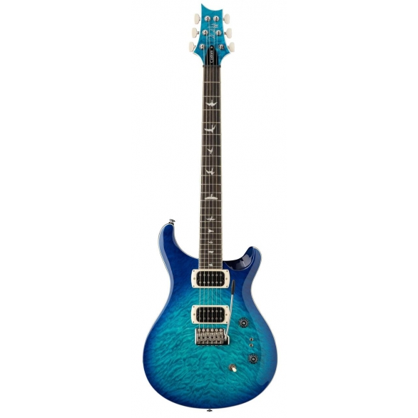 PRS SE Custom 24-08 Quilt Elektro Gitar (Lake Blue), Fotoğraf: 1/4