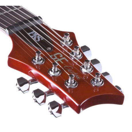 PRS SE Custom 24-7 Elektro Gitar (Vintage Sunburst)<br>Fotoğraf: 4/5