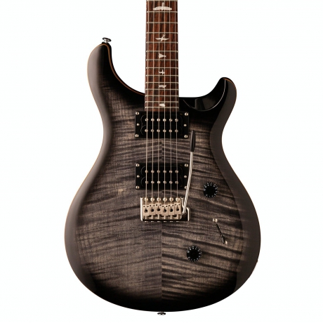 PRS SE Custom 24 Elektro Gitar (Charcoal Burst)<br>Fotoğraf: 2/3