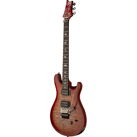 PRS SE Custom 24 Floyd Elektro Gitar (Charcoal Cherry Burst)<br>Fotoğraf: 2/3