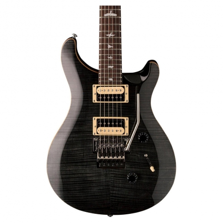 PRS SE Custom 24 Floyd Rose Elektro Gitar (Gray Black)<br>Fotoğraf: 2/4