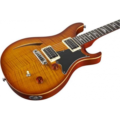 PRS SE Custom Semi-Hollow Elektro Gitar (Vintage Sunburst)<br>Fotoğraf: 5/8