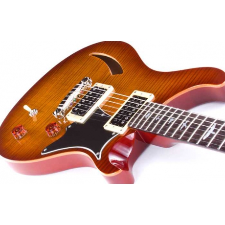 PRS SE Custom Semi-Hollow Elektro Gitar (Vintage Sunburst)<br>Fotoğraf: 6/8