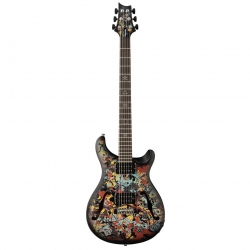 PRS SE Limited Edition Ed Sheeran Hollowbody Elektro Gitar (Cosmic Splash)