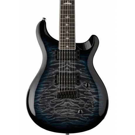 PRS SE Mark Holcomb SVN 7 Telli Elektro Gitar (Blue Burst)<br>Fotoğraf: 2/4