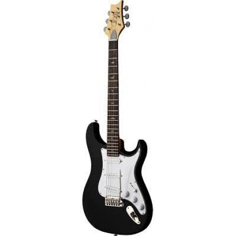 PRS SE Silver Sky Elektro Gitar (Piano Black)<br>Fotoğraf: 3/4