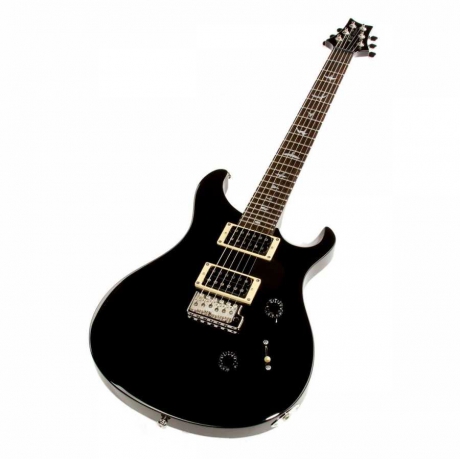 PRS SE Standard 24 Elektro Gitar (Black)<br>Fotoğraf: 3/4