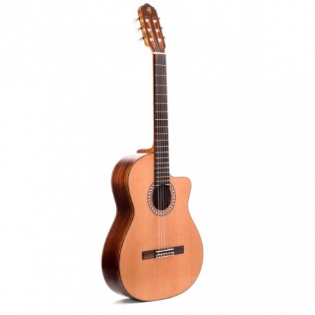 Prudencio Saez 2-CW (54) Cutaway Klasik Gitar (Natural)<br>Fotoğraf: 1/2