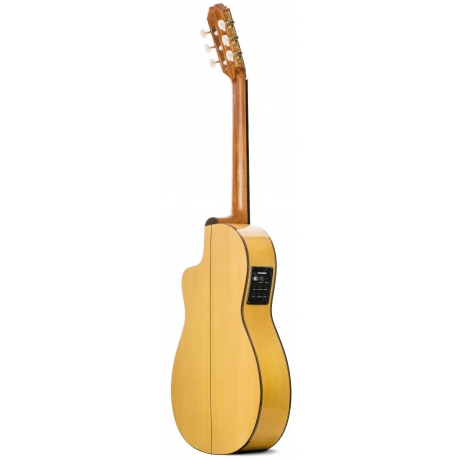 Prudencio Saez 5-CW (57) Elektro Klasik Flamenco Gitar (Natural)<br>Fotoğraf: 2/2