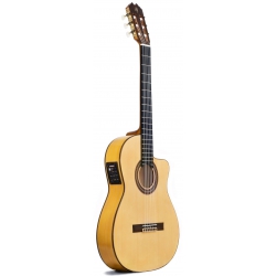 Prudencio Saez 5-CW (57) Elektro Klasik Flamenco Gitar (Natural)