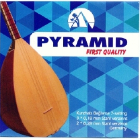 Pyramid 004/PPBT First Quality Kısa Sap Bağlama Teli (0,18)<br>Fotoğraf: 1/1