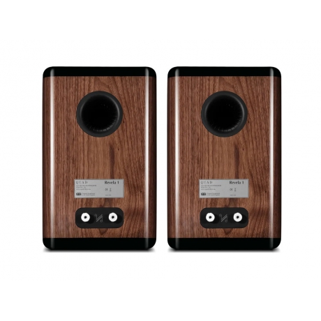 Quad Revela 1 Bookshelf Highend Hoparlör (Parlak Ceviz)<br>Fotoğraf: 2/2