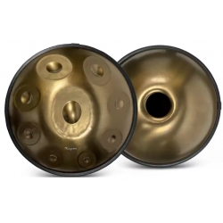 Raysen Professional Series Handpan D Kurd 9 Nota Handpan (Gold)