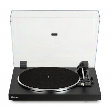 REKKORD AUDIO F100P Siyah Preamfili Otomatik Pikap - AT3600L İğne ile <br>Fotoğraf: 1/2