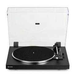 REKKORD AUDIO F100P Siyah Preamfili Otomatik Pikap - AT3600L İğne ile 