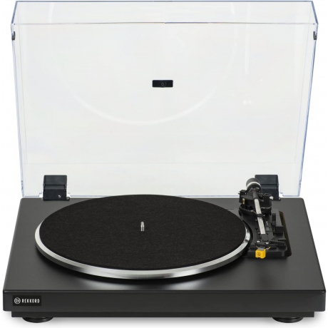 REKKORD AUDIO F300 Siyah Otomatik Pikap - AT91 iğne ile<br>Fotoğraf: 2/5