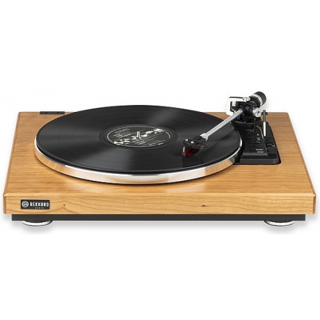 REKKORD AUDIO F400 Cherry Otomatik Pikap - Ortofon 2M Red İğne ile<br>Fotoğraf: 2/2