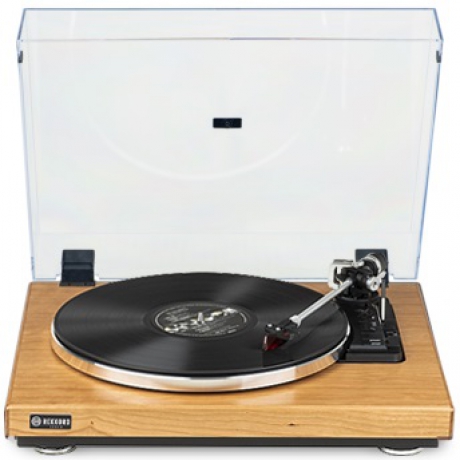 REKKORD AUDIO F400 Cherry Otomatik Pikap - Ortofon 2M Red İğne ile<br>Fotoğraf: 1/2