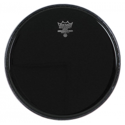 Remo Ambassador Black Suede 12 İnç Deri