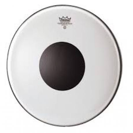 Remo Controlled Sound Clear 6 İnç Black Dot Deri<br>Fotoğraf: 1/1