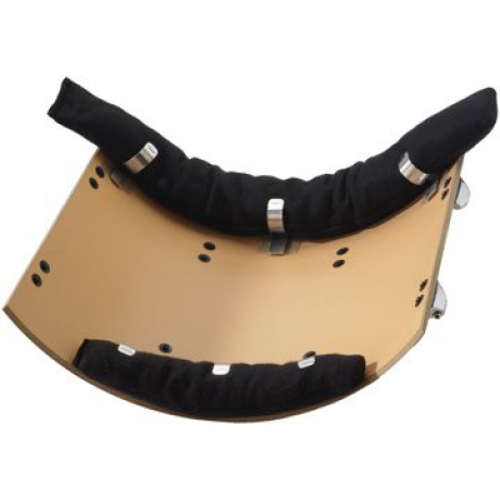 Remo HK-MUFF-22 Hardware Package Bass Muffle Strip Black<br>Fotoğraf: 1/1