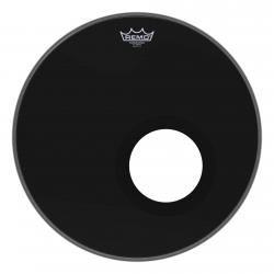 Remo Powerstroke P3 Ebony 18" Kick Derisi