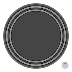 Remo PW-1324-00 Powersonic Şeffaf 24" Kick Derisi