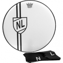 Remo Vintage Shield Custom Bass Graphic 20'' Kick Derisi