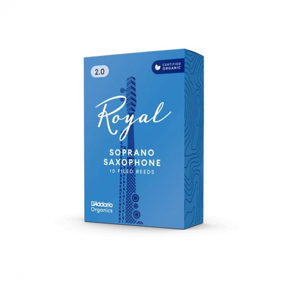 Rico Royal RIB1025 Soprano Saksafon Kamışı (No:2.5), Fotoğraf: 1/4