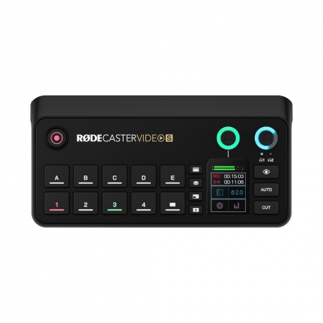 RØDE RØDECaster Video S – Profesyonel Video Prodüksiyon ve Canlı Yayın Konsolu<br>Fotoğraf: 1/7