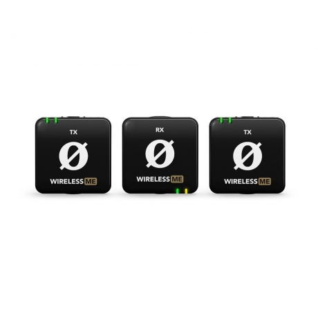 Rode Wireless ME Dual Compact Wireless Mikrofon Sistemi (Siyah)<br>Fotoğraf: 3/8