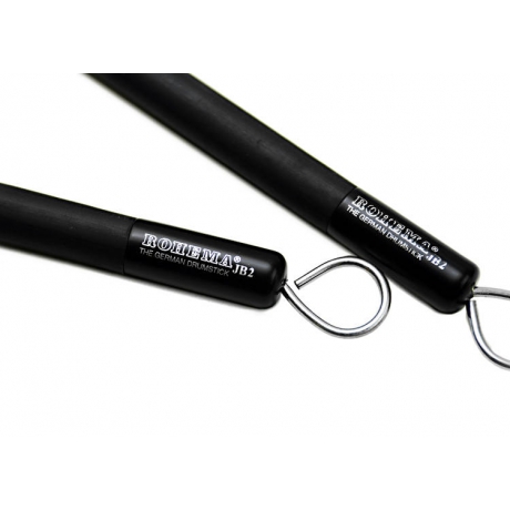 Rohema Jazz JB2 Geri Çekilebilir Metal Fırça Baget<br>Fotoğraf: 3/4